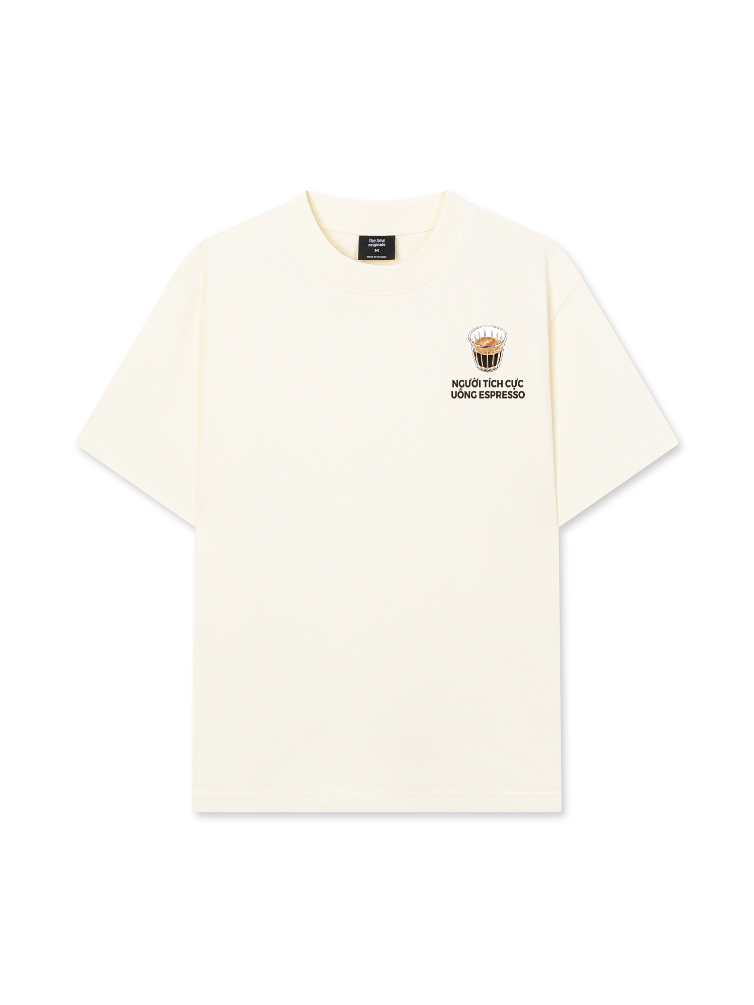 Áo Thun Relaxed Fit Người Tích Cực Uống Espresso 2