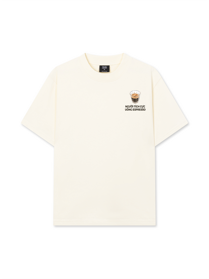Áo Thun Relaxed Fit Người Tích Cực Uống Espresso 2