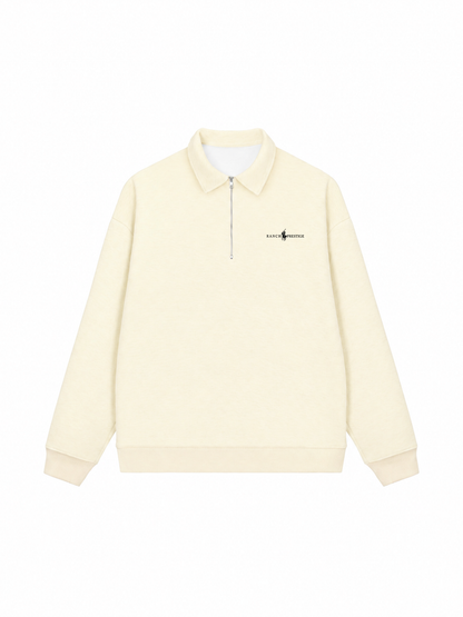 Áo Sweater Polo Nỉ Hai Da  RANCH PRESTIGE