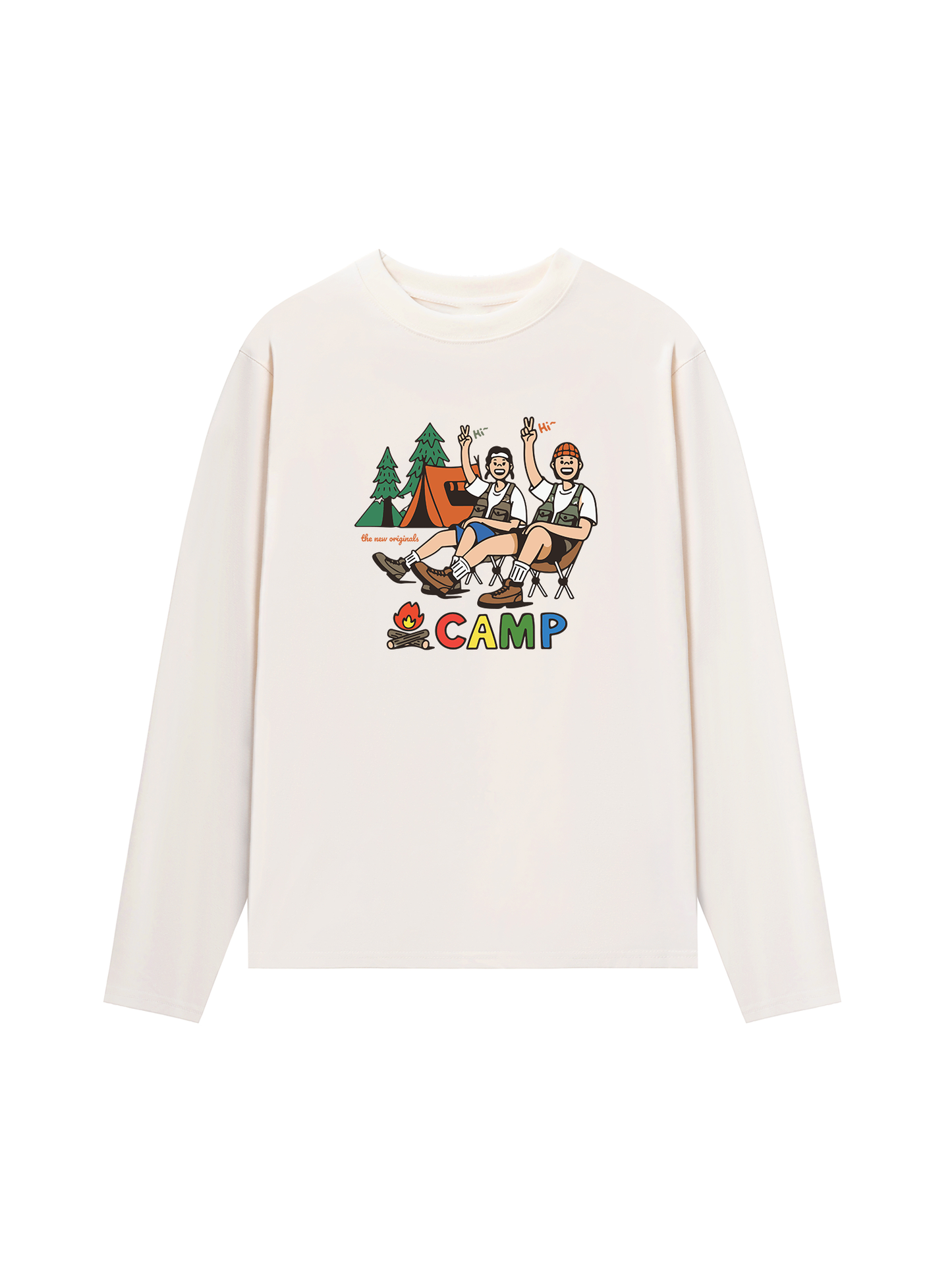 Áo Thun Dài Tay Go Camping