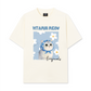 Áo Thun Relaxed Fit Flower With Meow