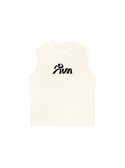 Áo Ba Lỗ Relaxed Fit Run Typography 1