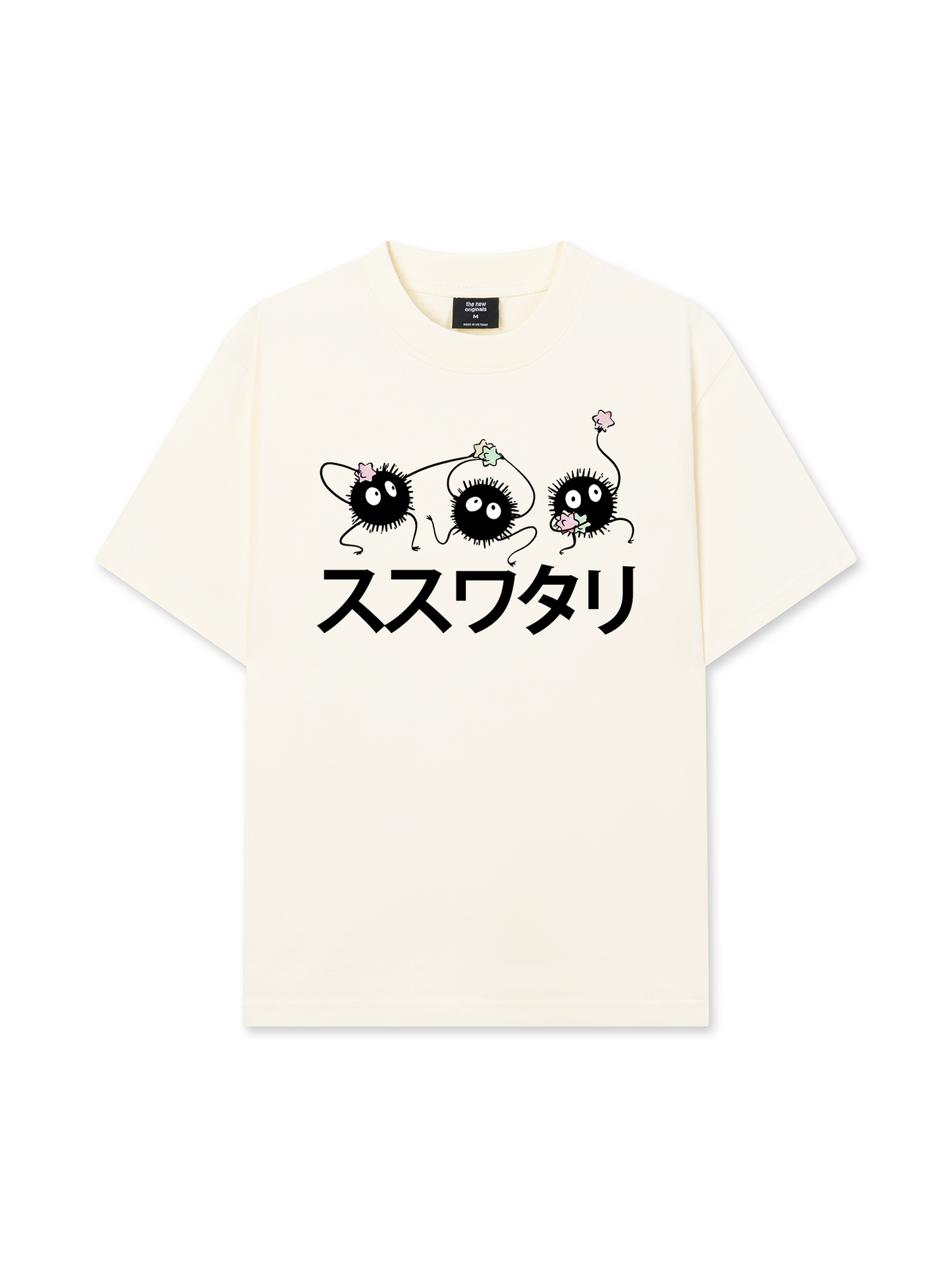 Áo Thun Relaxed Fit Japan Spirit Soot Sprites