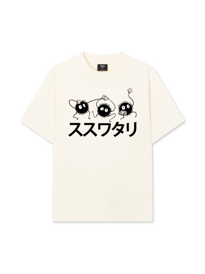 Áo Thun Relaxed Fit Japan Spirit Soot Sprites
