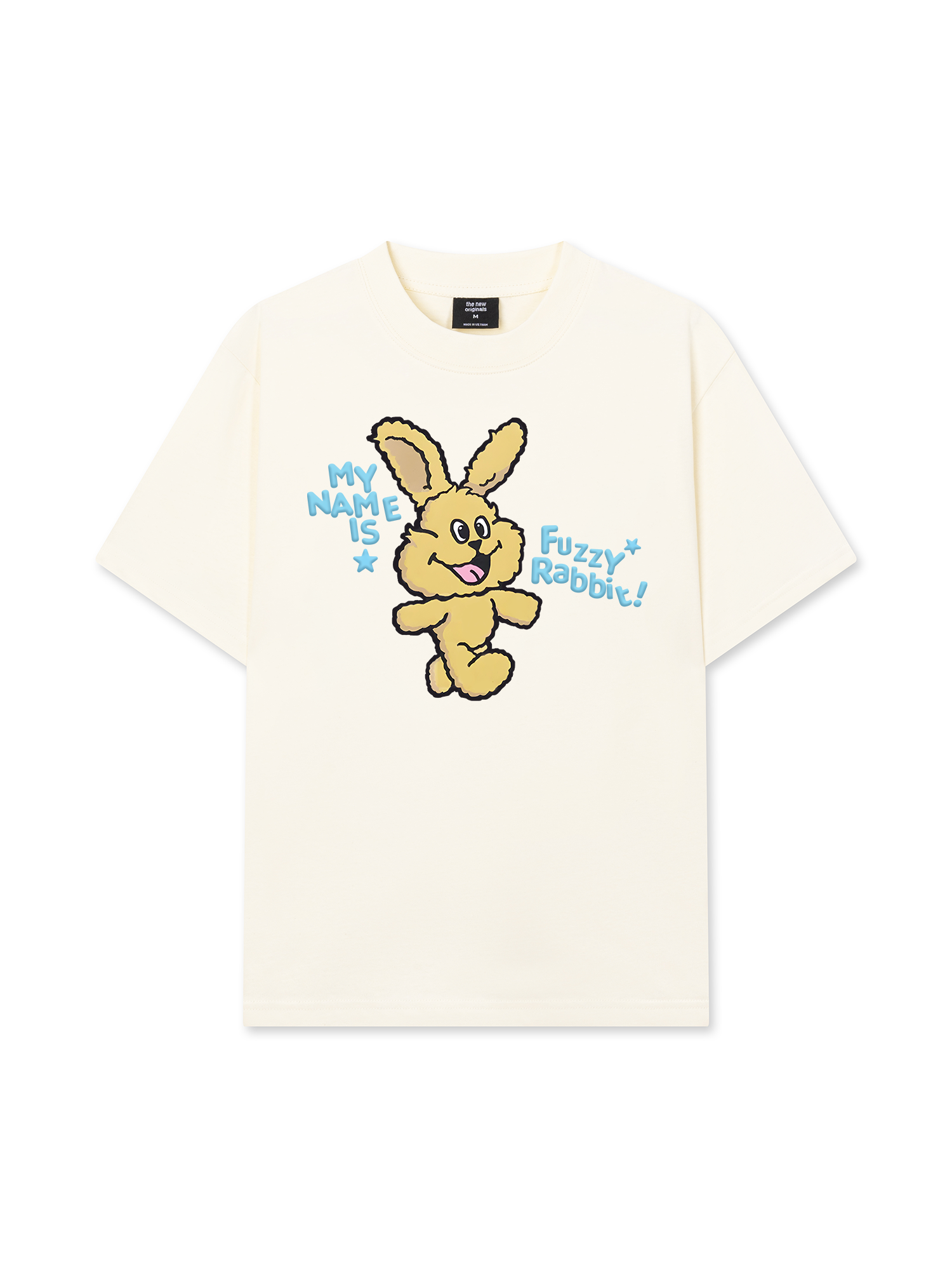 Áo Thun Relaxed Fit My Name Is Fuzzy Rabbit
