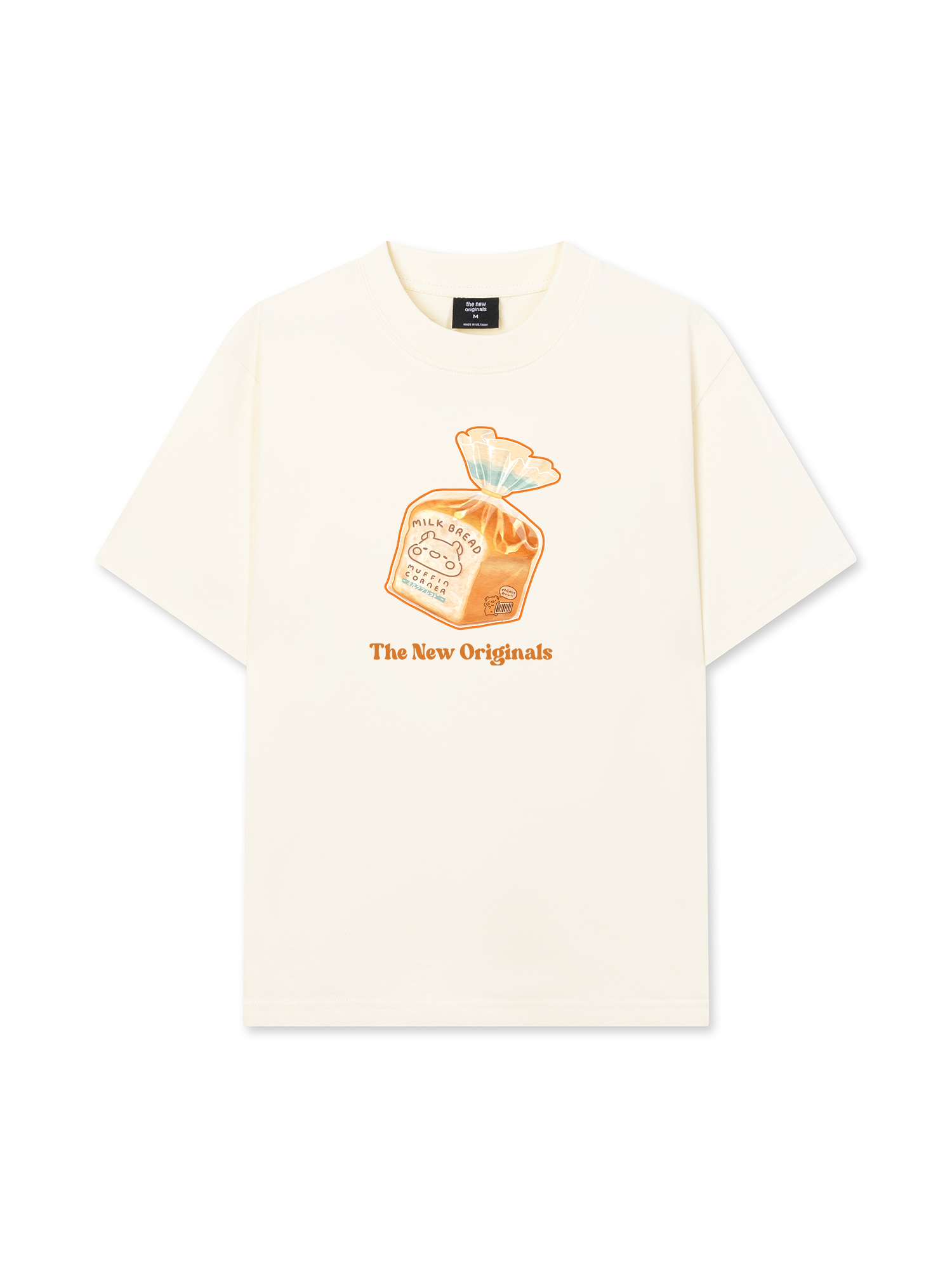 Áo Thun Relaxed Fit Milk Bread
