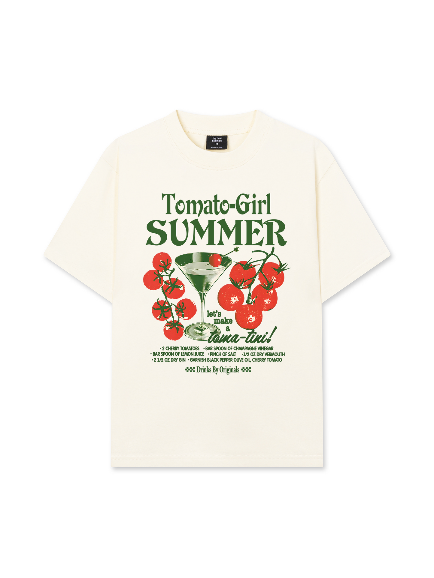 Áo Thun Relaxed Fit Suummer Vibes Tomato Girl