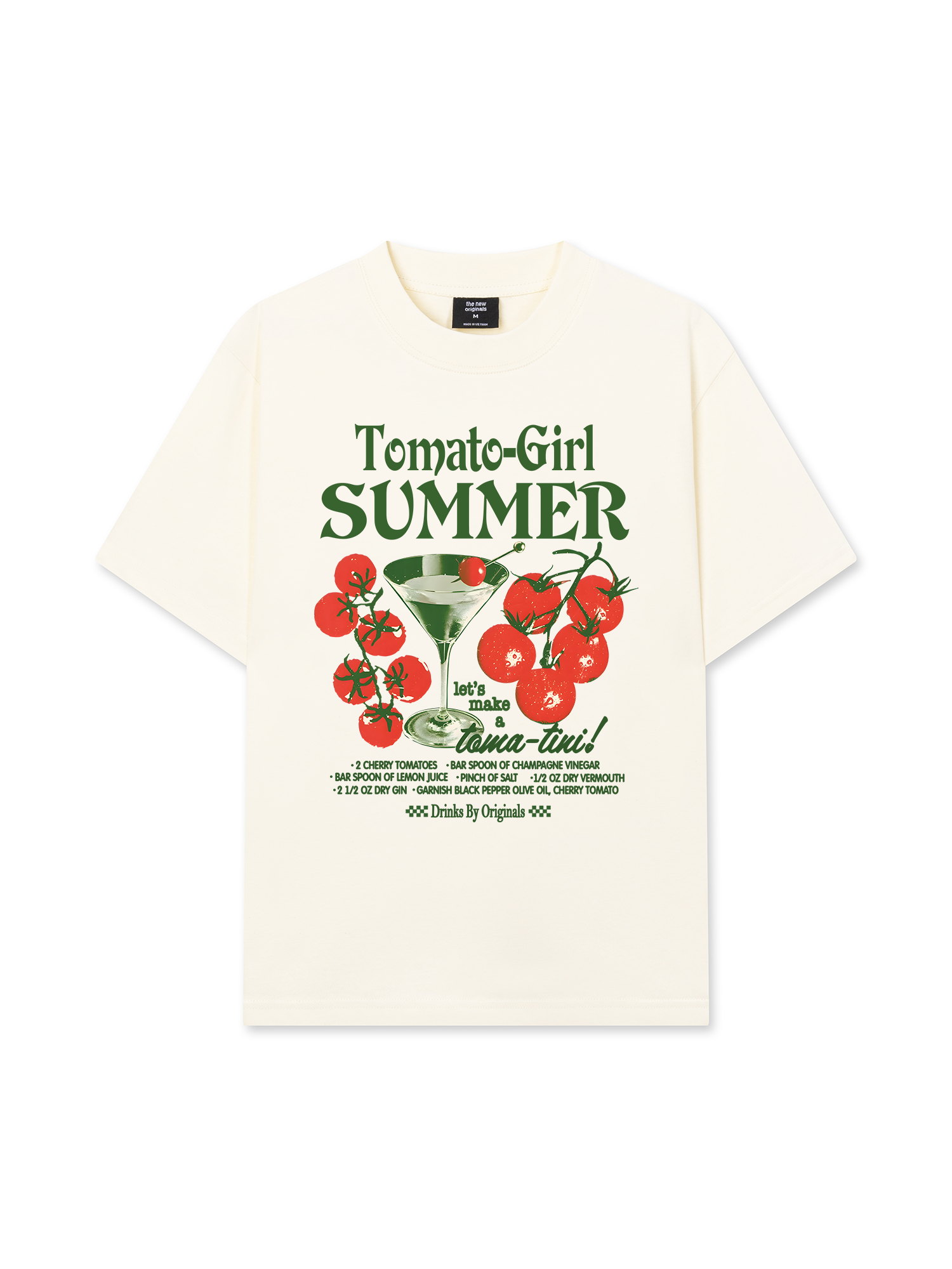 Áo Thun Relaxed Fit Suummer Vibes Tomato Girl