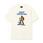 Áo Thun Relaxed Fit Blue Keep Trekking
