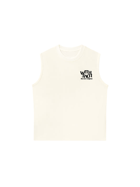 Áo Ba Lỗ Relaxed Fit Life Vibe With Love