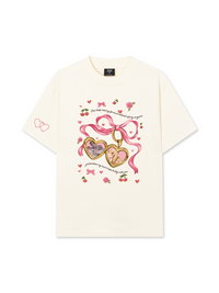 Áo Thun Relaxed Fit Daily Cuties Rabbit Couple