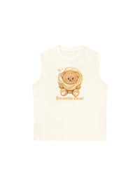 Áo Ba Lỗ Relaxed Fit Sweetie Bear