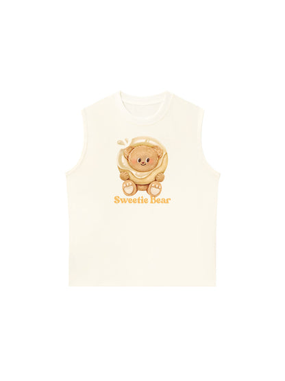 Áo Ba Lỗ Relaxed Fit Sweetie Bear