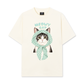 Áo Thun Relaxed Fit Meowy Cat Blue Tiffany Dots
