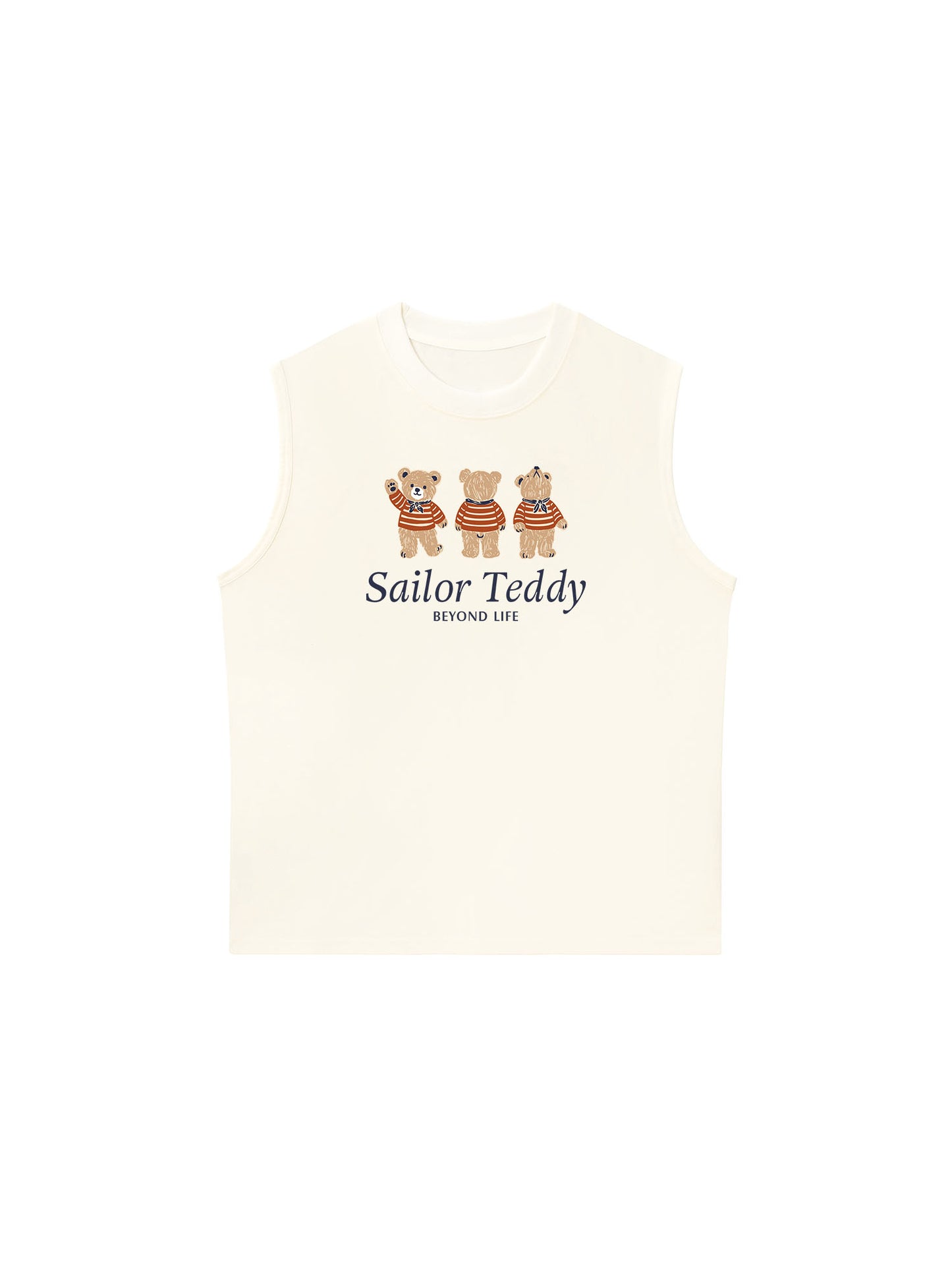 Áo Ba Lỗ Relaxed Fit Sailor Teddy