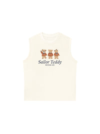 Áo Ba Lỗ Relaxed Fit Sailor Teddy