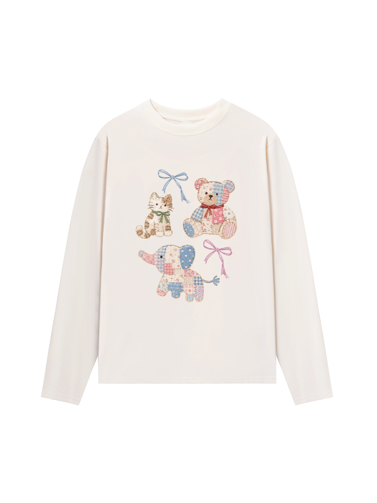 Áo Thun Dài Tay Vintage Bear