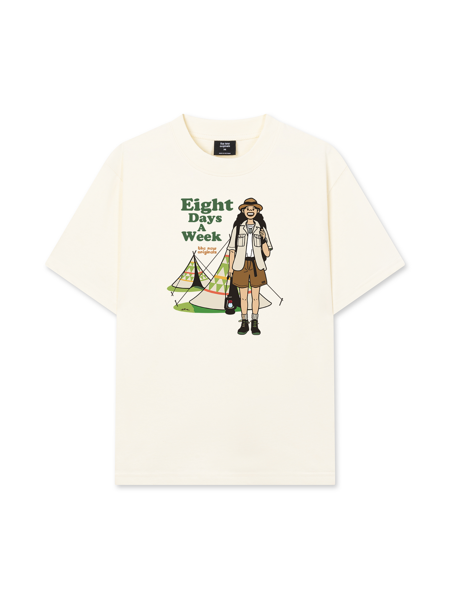 Áo Thun Relaxed Fit Eight Days A Week Girl