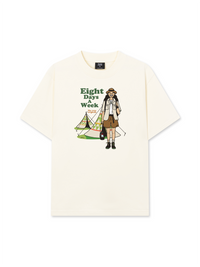 Áo Thun Relaxed Fit Eight Days A Week Girl
