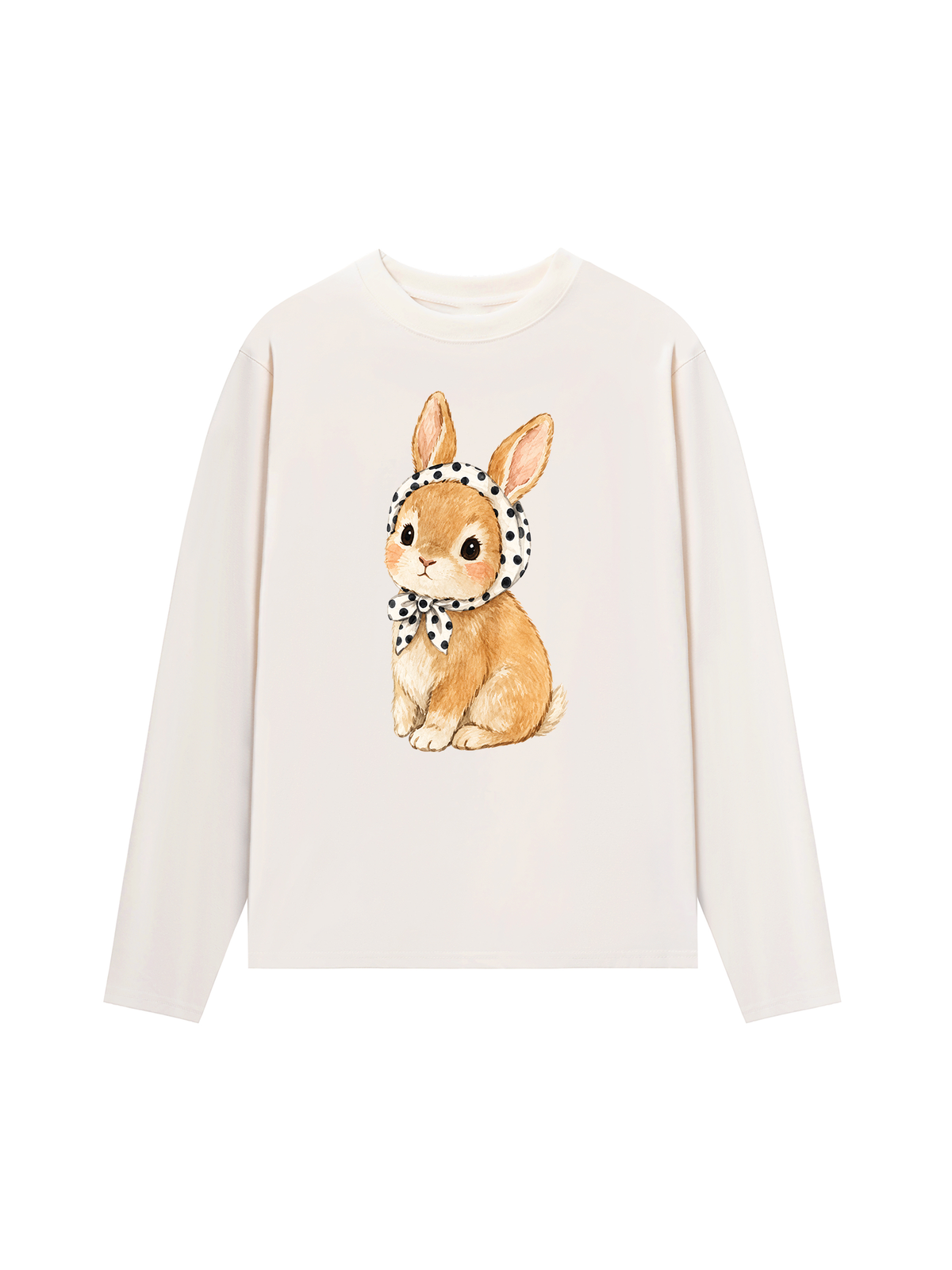 Áo Thun Dài Tay Dotty Bunny