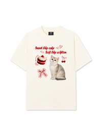Áo Thun Relaxed Fit Daily Cuties Sweet Like Cake