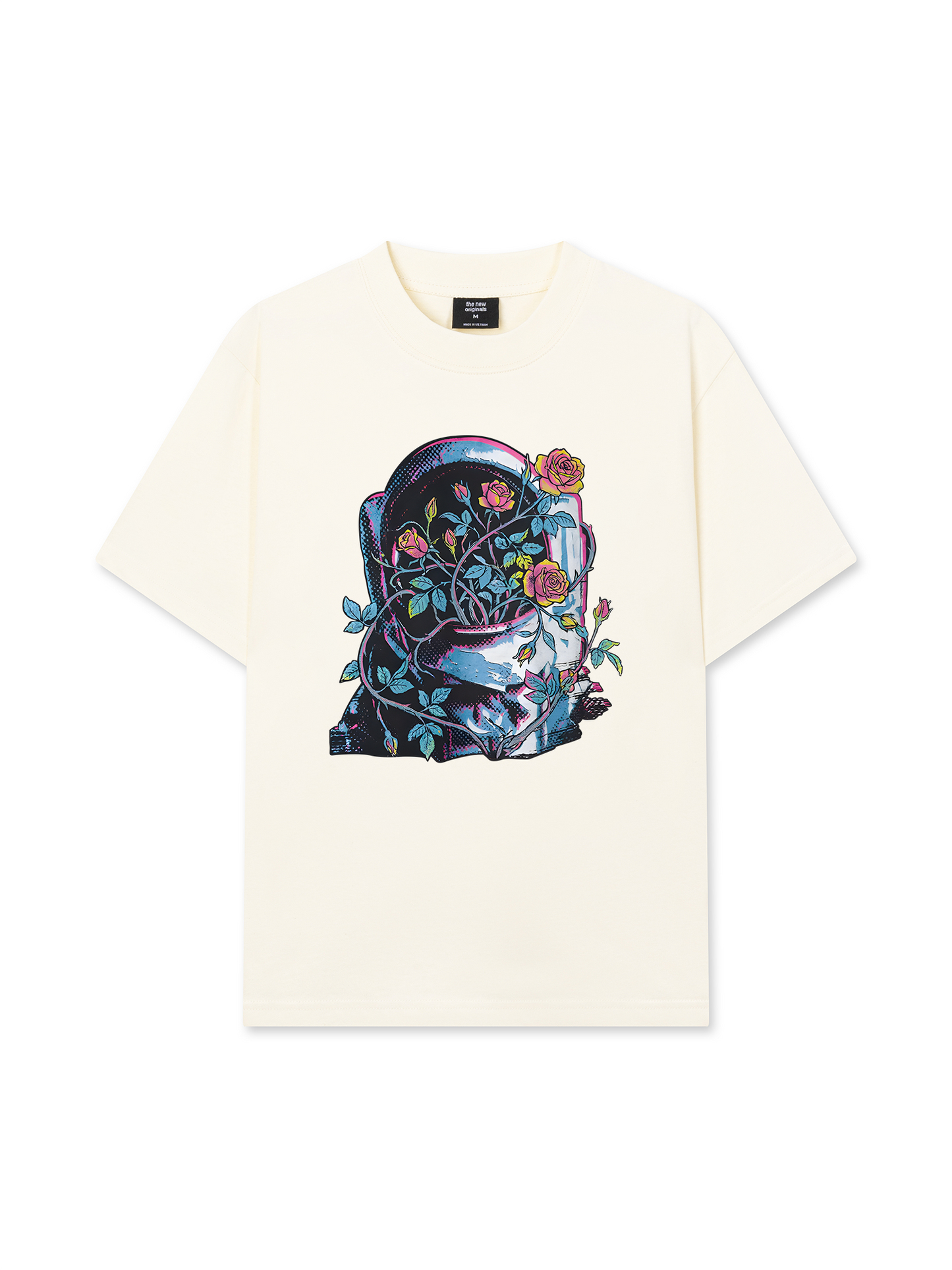 Áo Thun Relaxed Fit Cosmic Blooms