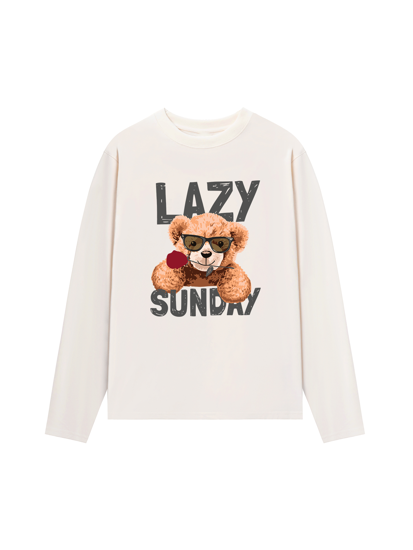 Áo Thun Dài Tay Lazy Sunday