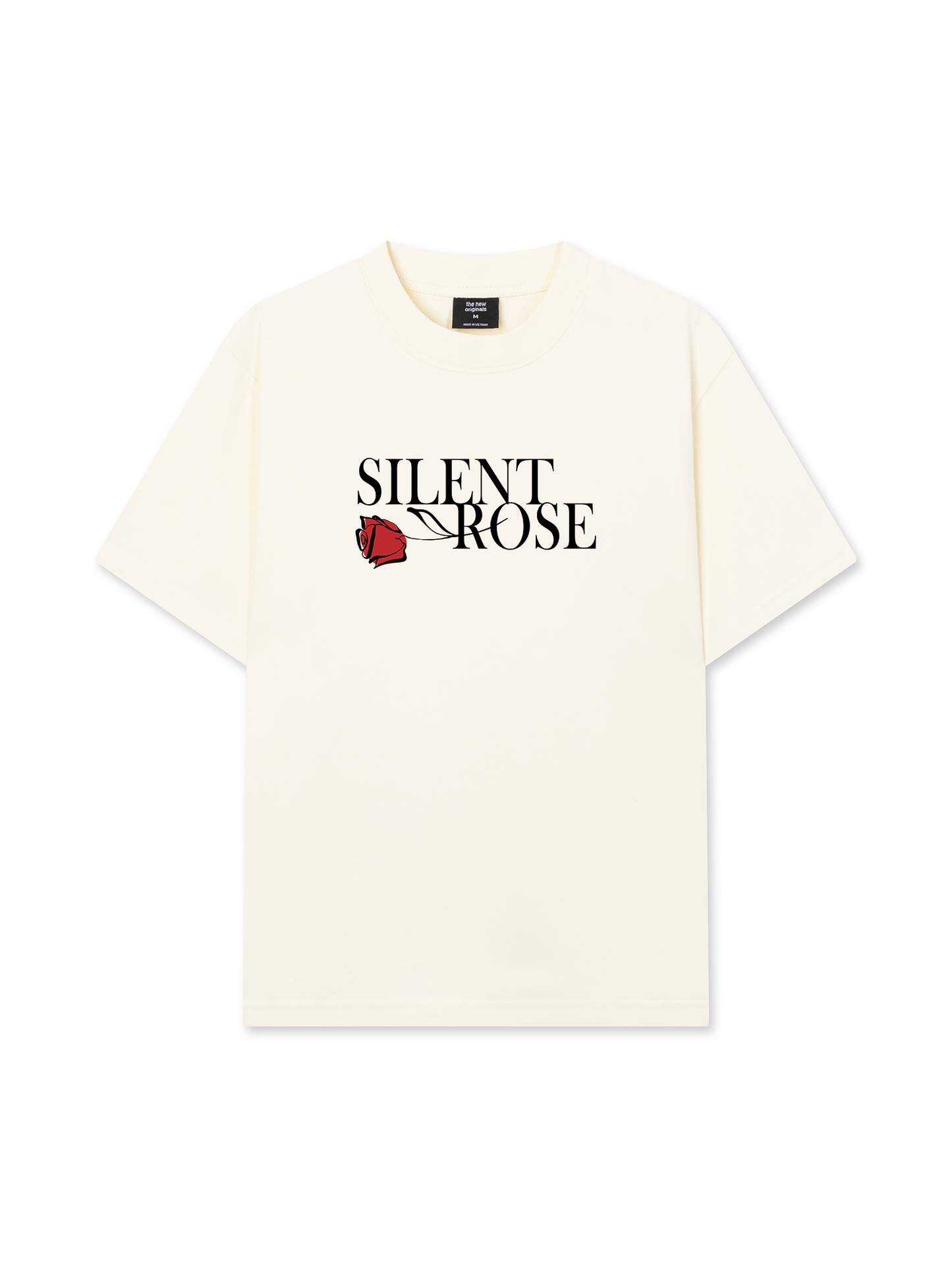 Áo Thun Relaxed Fit Old Money Silent Rose