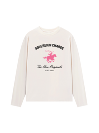 Áo Thun Dài Tay SOVERREIGN CHARGE PINK HORSE