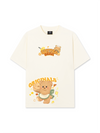 Áo Thun Relaxed Fit Teddy Land Butter Bear