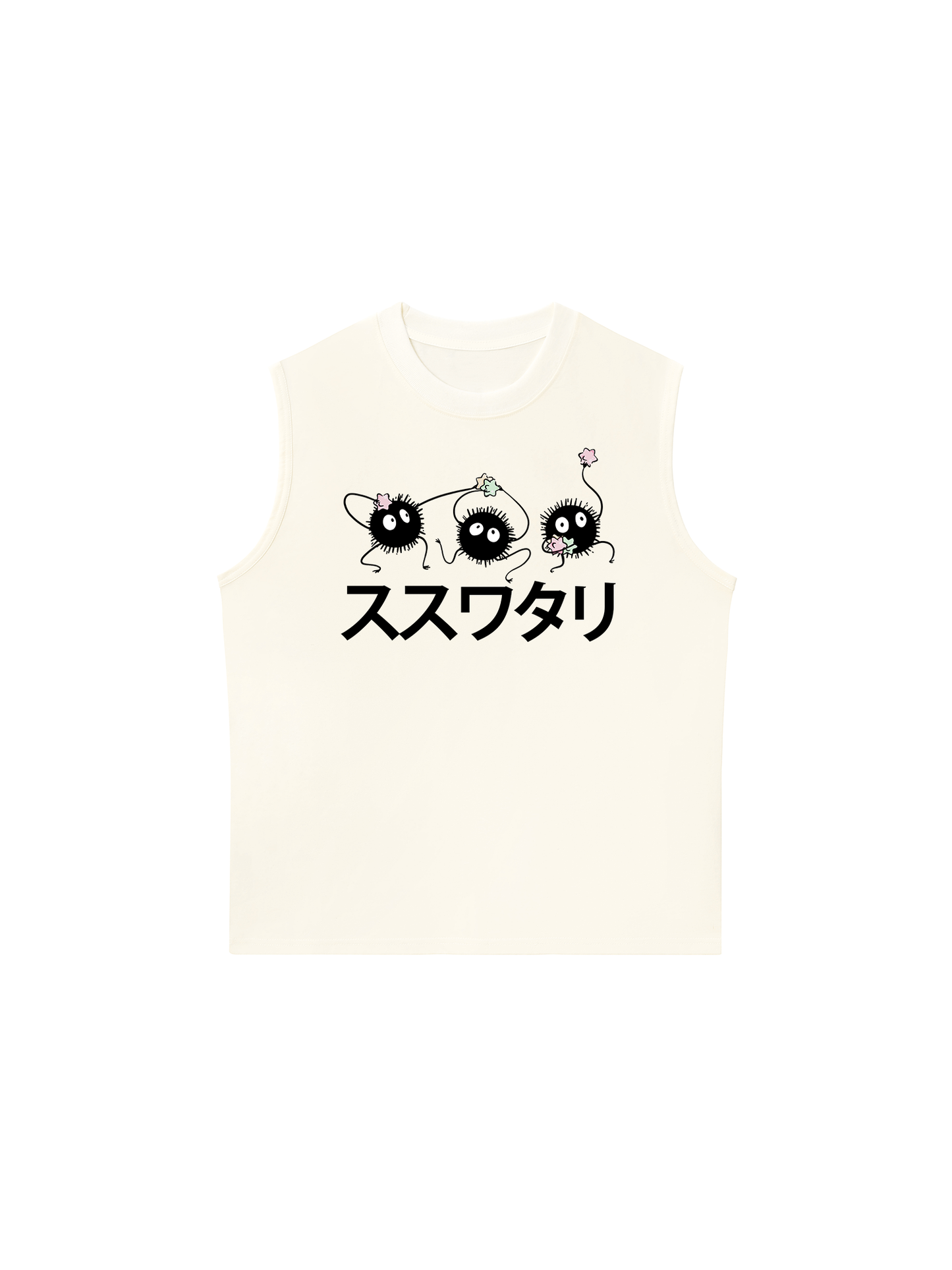 Áo Ba Lỗ Relaxed Fit Japan Spirit Soot Sprites