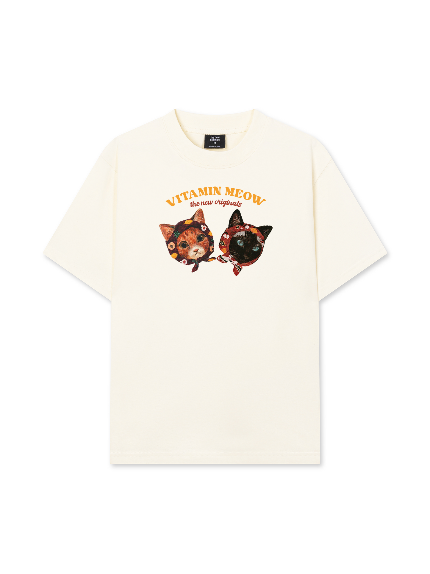 Áo Thun Relaxed Fit Vitamin Meow