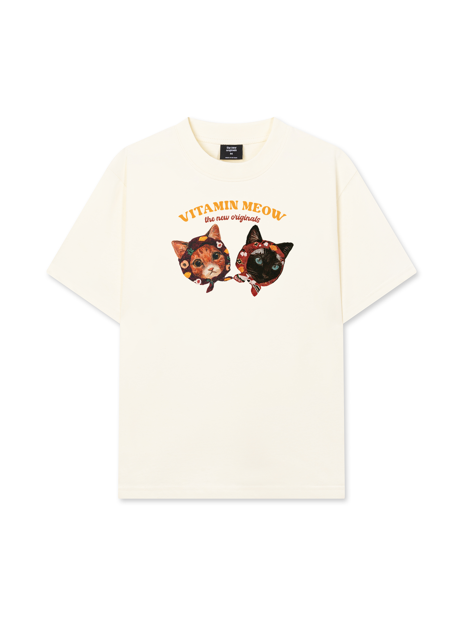 Áo Thun Relaxed Fit Vitamin Meow