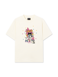 Áo Thun Relaxed Fit Cute Just Meow