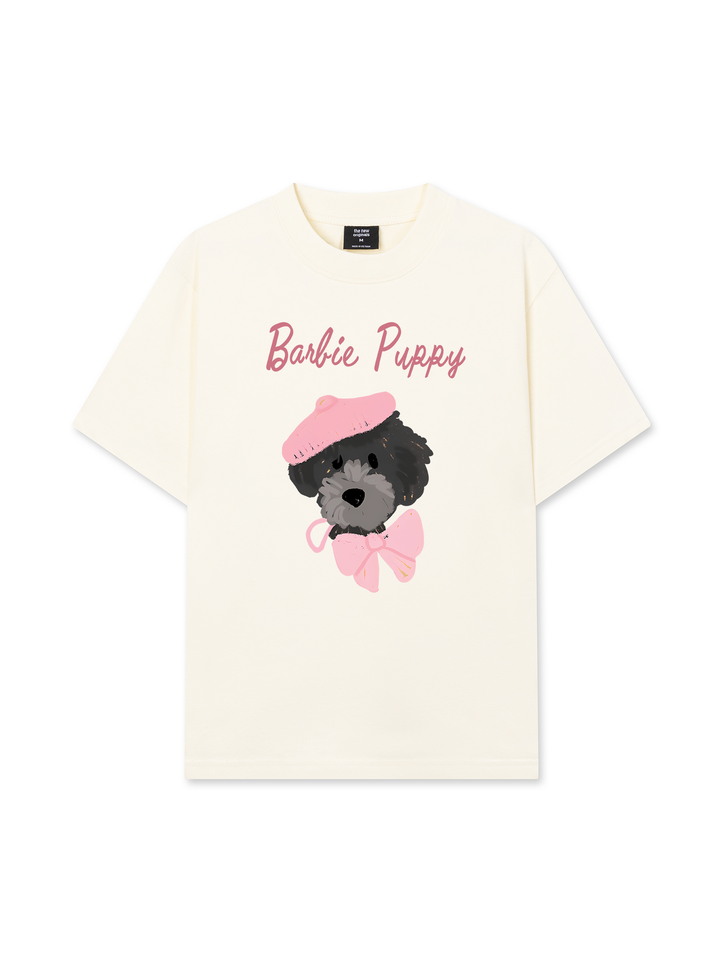 Áo Thun Relaxed Fit Animal Barbie Puppy