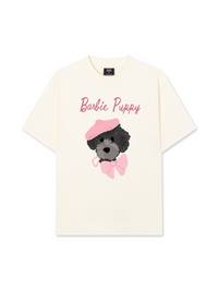 Áo Thun Relaxed Fit Animal Barbie Puppy