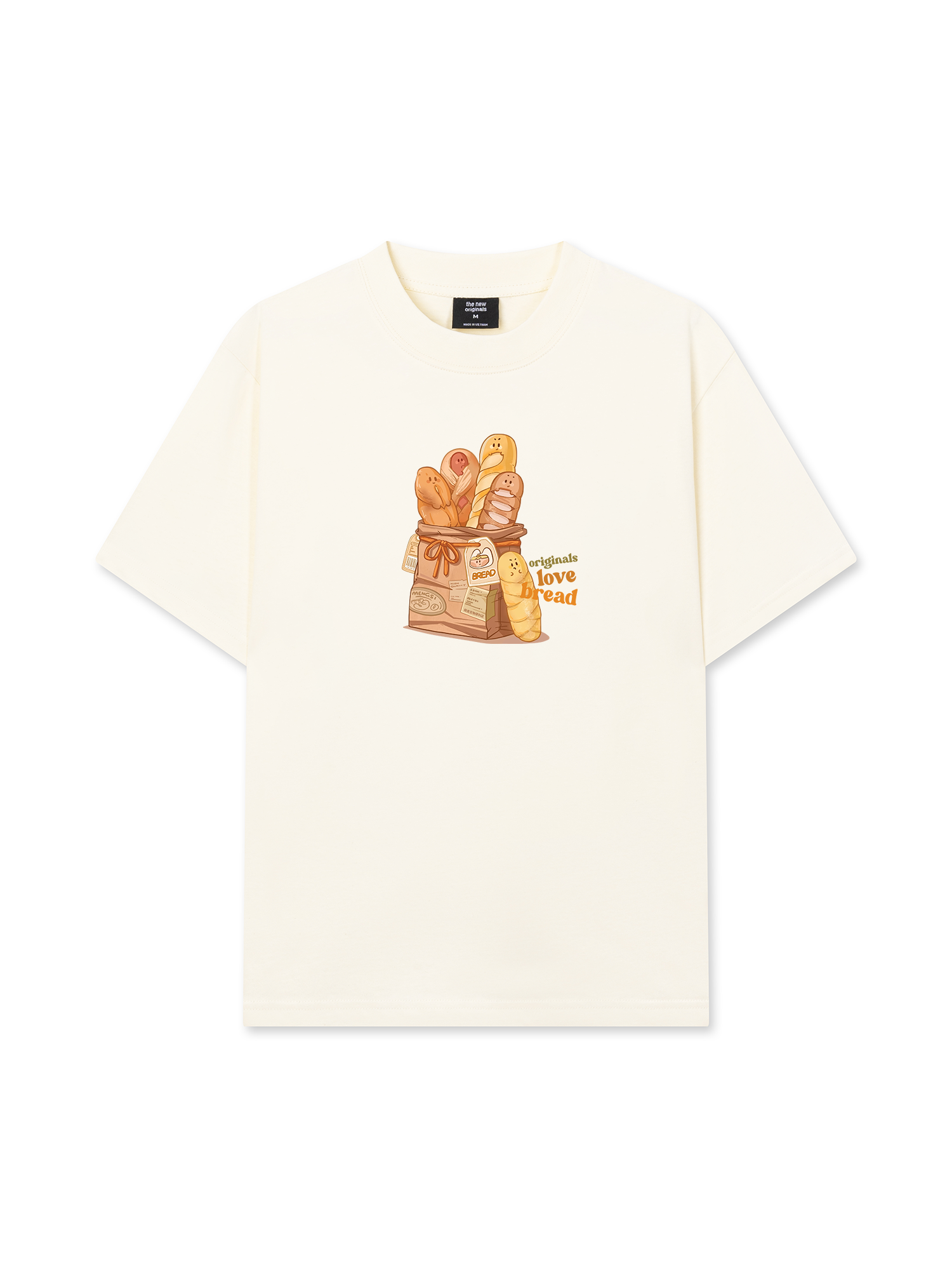 Áo Thun Relaxed Fit Sweet Pastry Love Bread