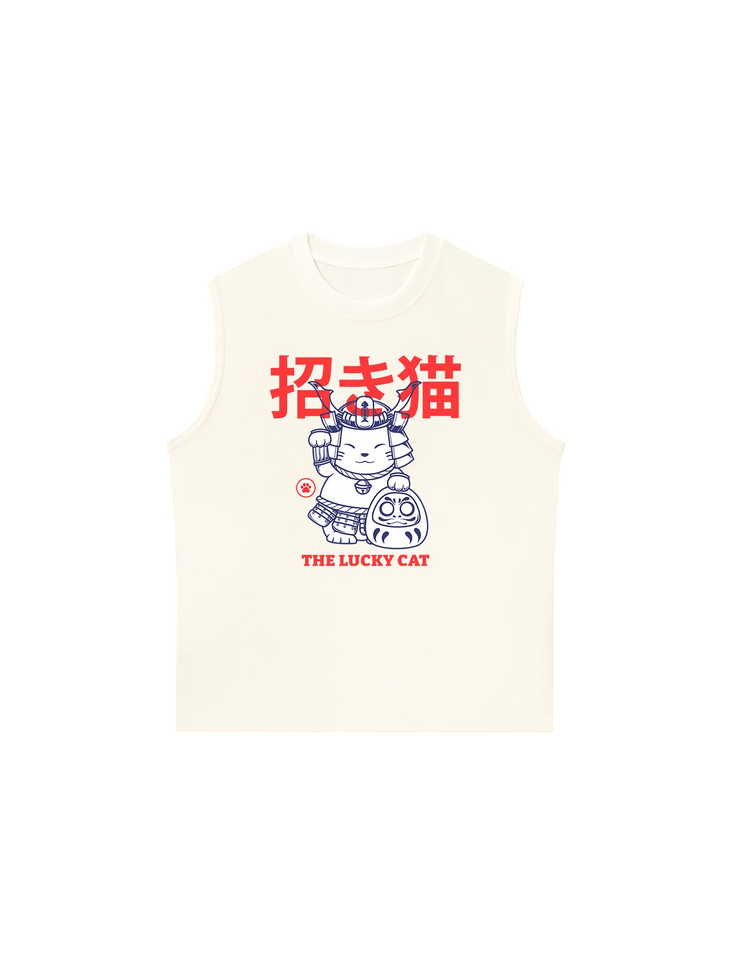 Áo Ba Lỗ Relaxed Fit Maneki Neko
