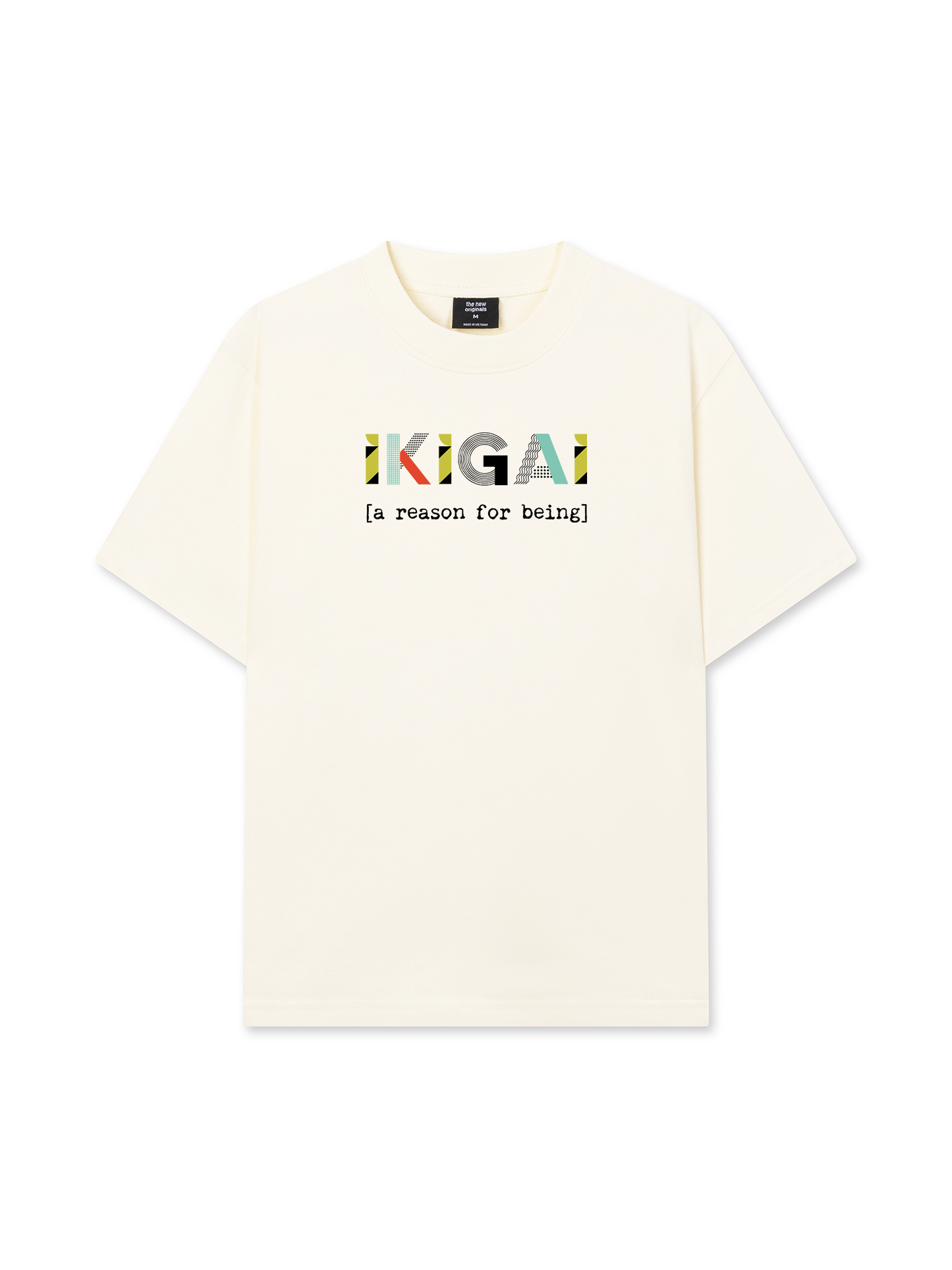 Áo Thun Relaxed Fit Geometric Ikigai