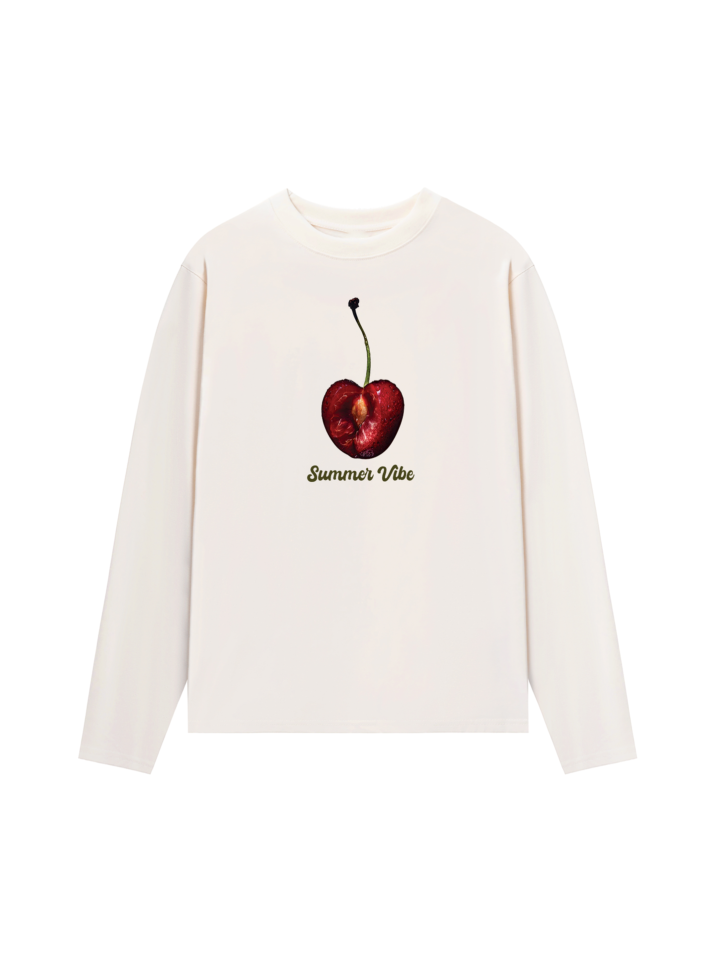 Áo Thun Dài Tay Cherry Summer Vibe