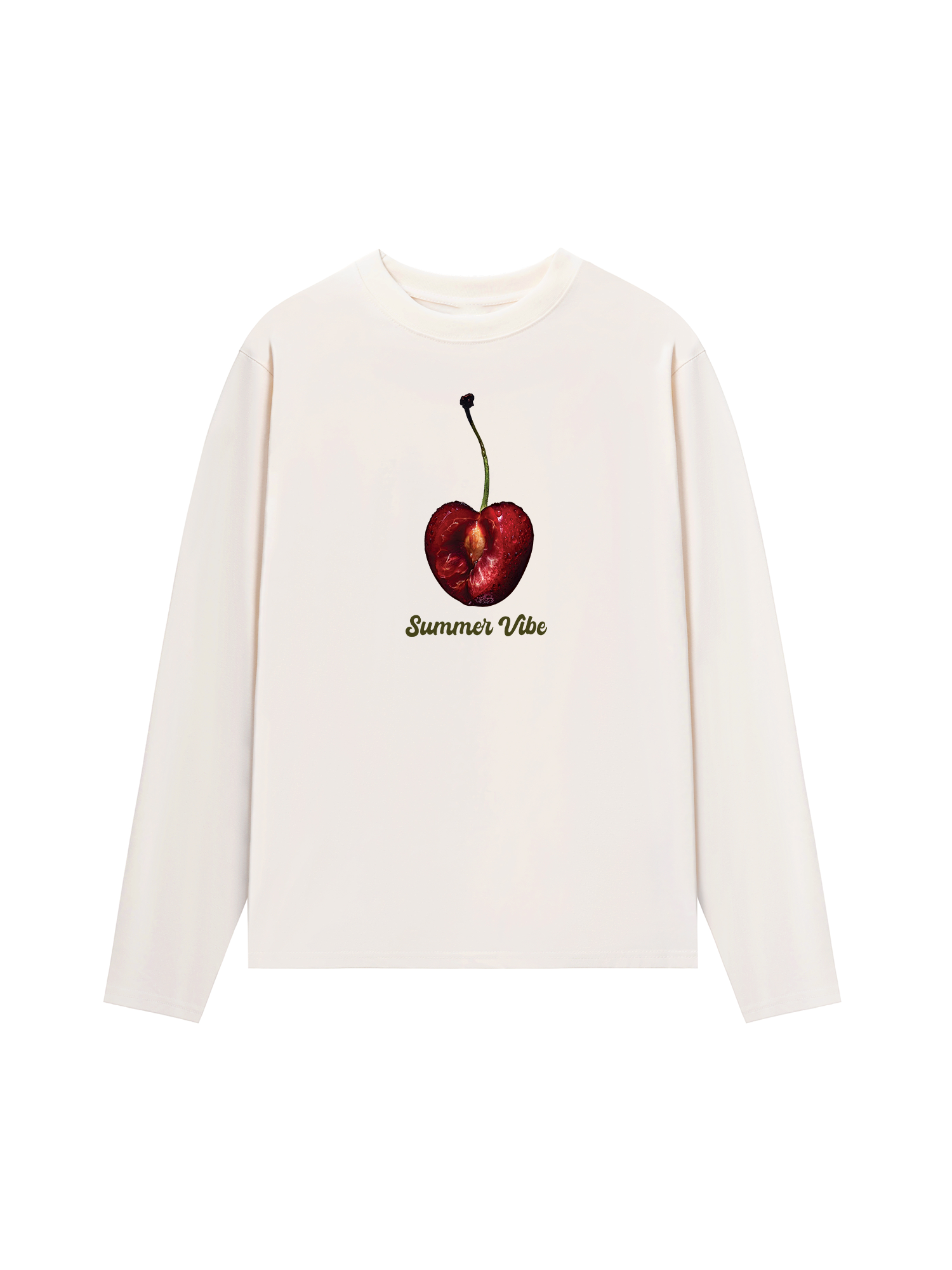 Áo Thun Dài Tay Cherry Summer Vibe