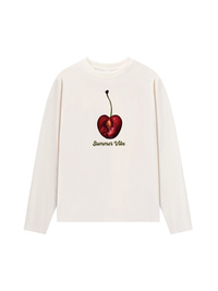 Áo Thun Dài Tay Cherry Summer Vibe