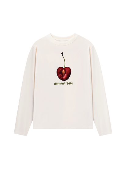 Áo Thun Dài Tay Cherry Summer Vibe