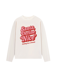 Áo Thun Dài Tay Santa Define Nice