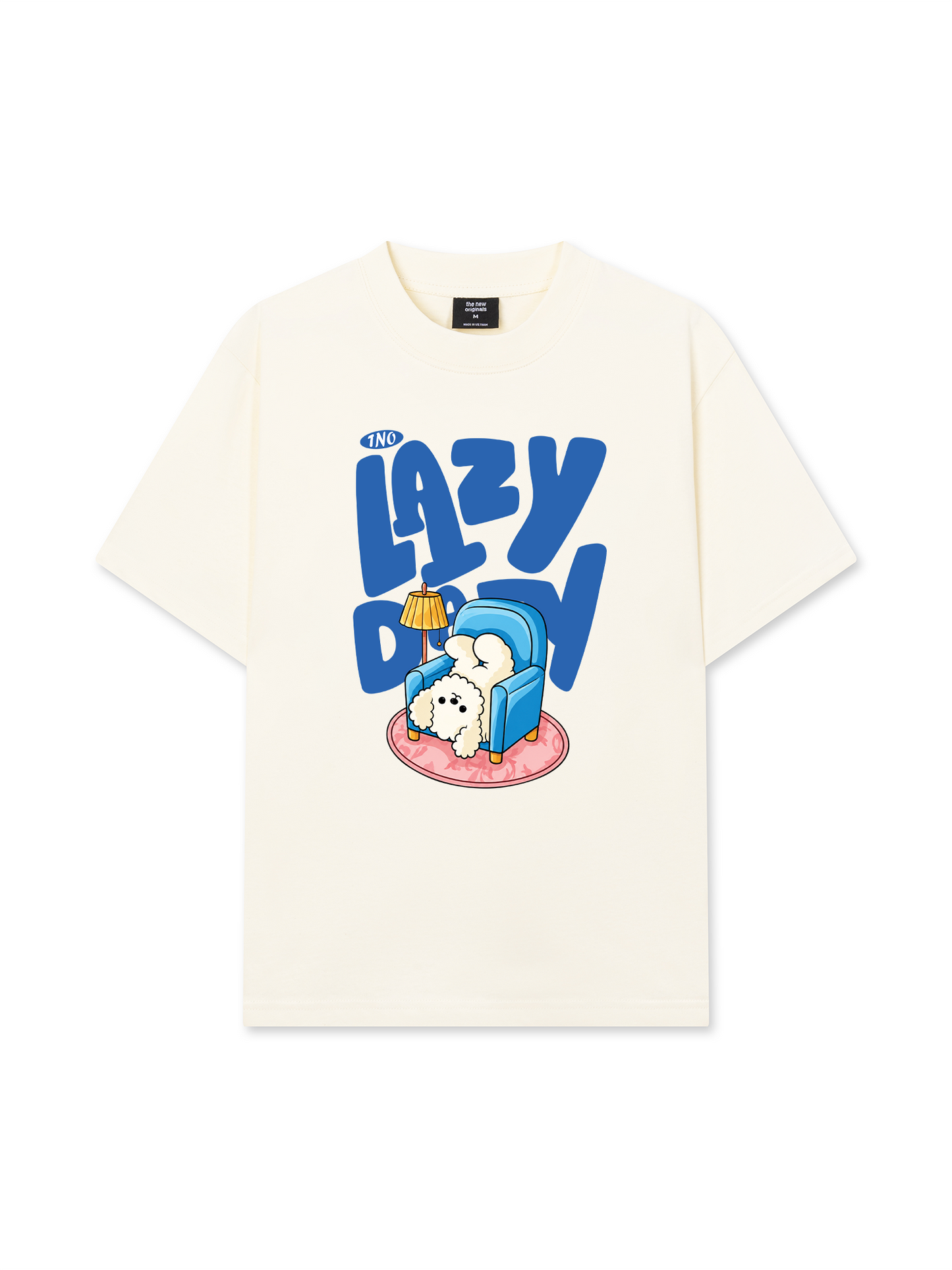 Áo Thun Relaxed Fit Lazy Day