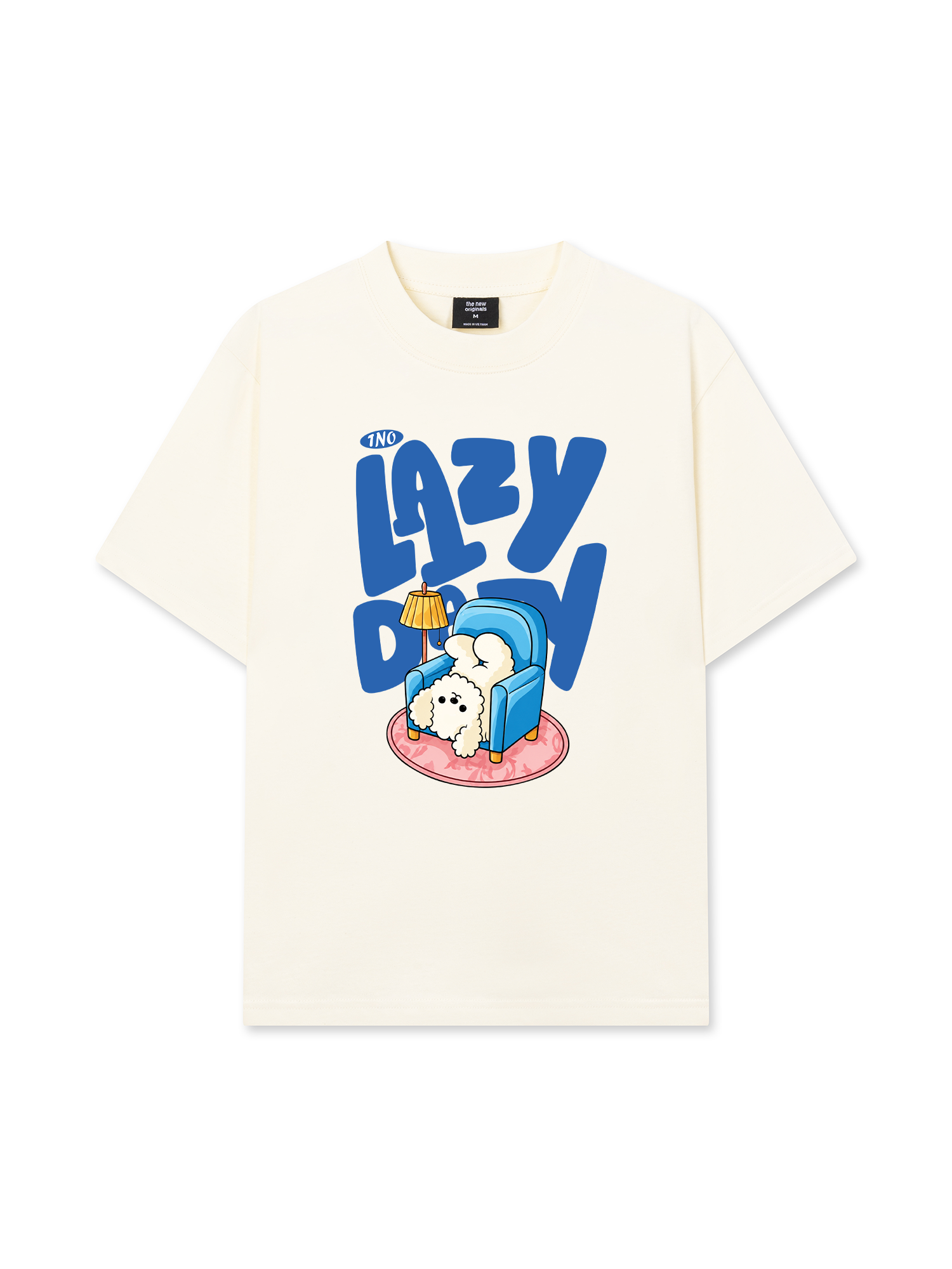 Áo Thun Relaxed Fit Lazy Day