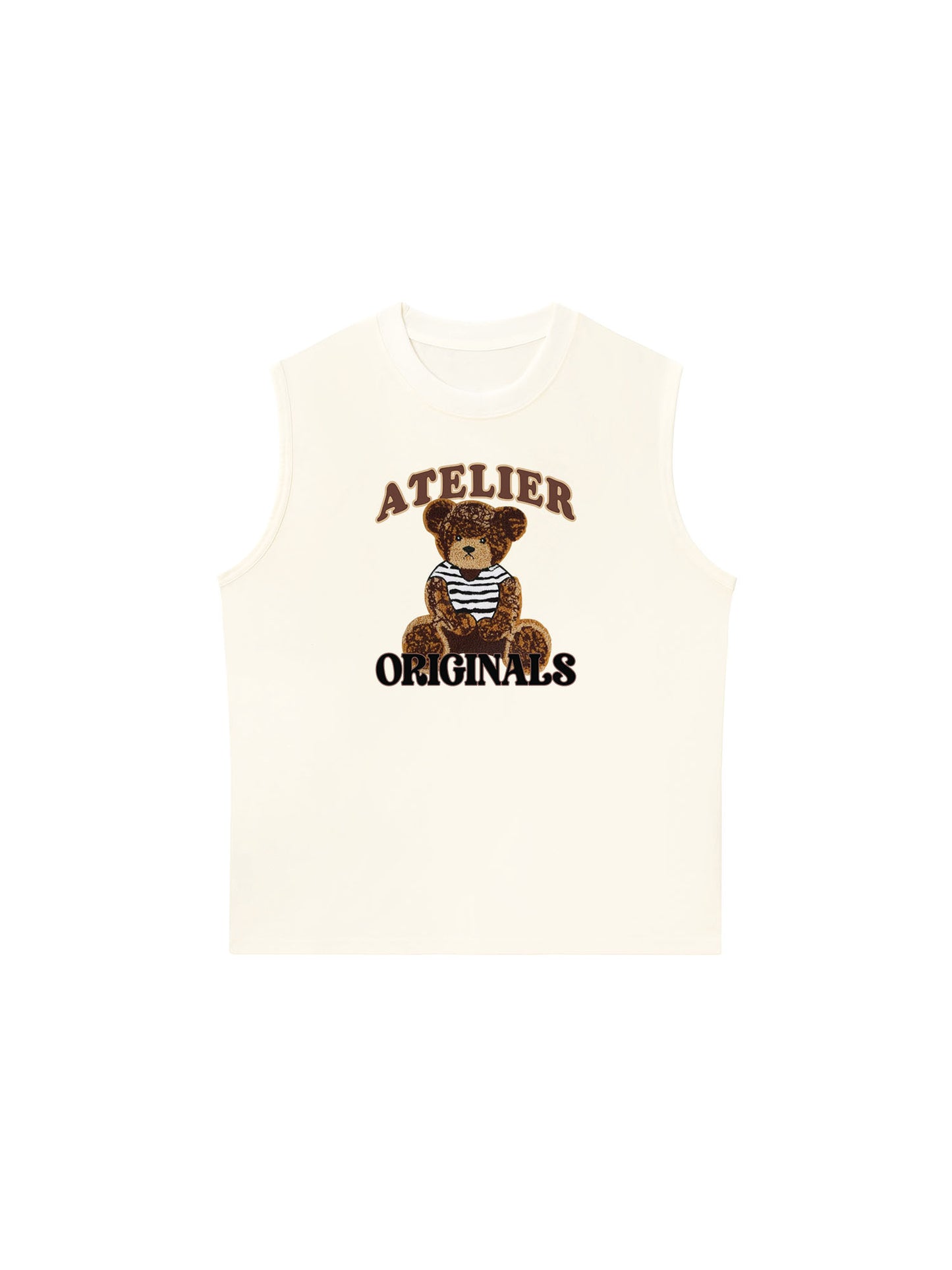 Áo Ba Lỗ Relaxed Fit Teddy Land Atelier Originals