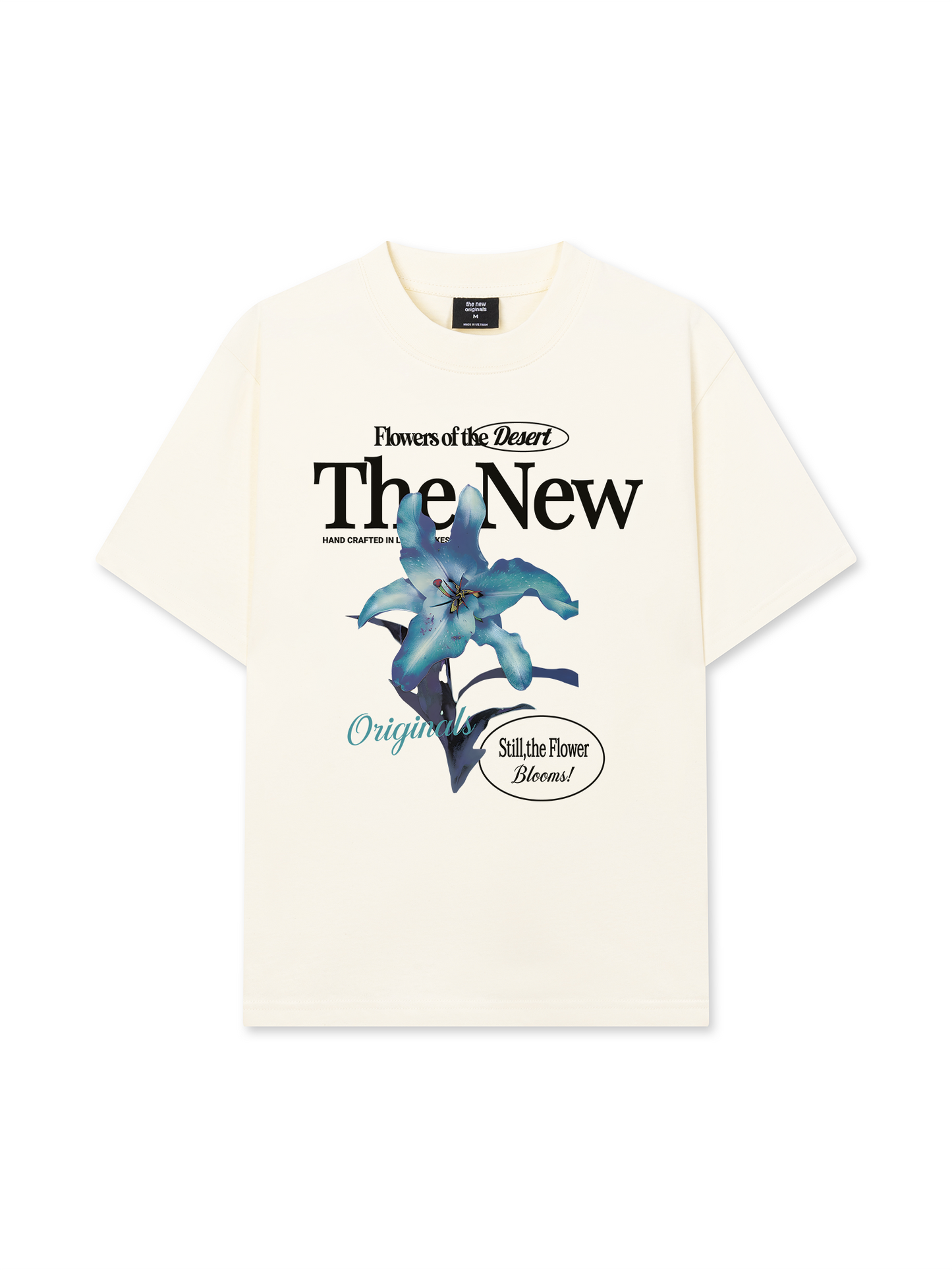 Áo Thun Relaxed Fit Summer Vibes Flower Of The Desert Blue