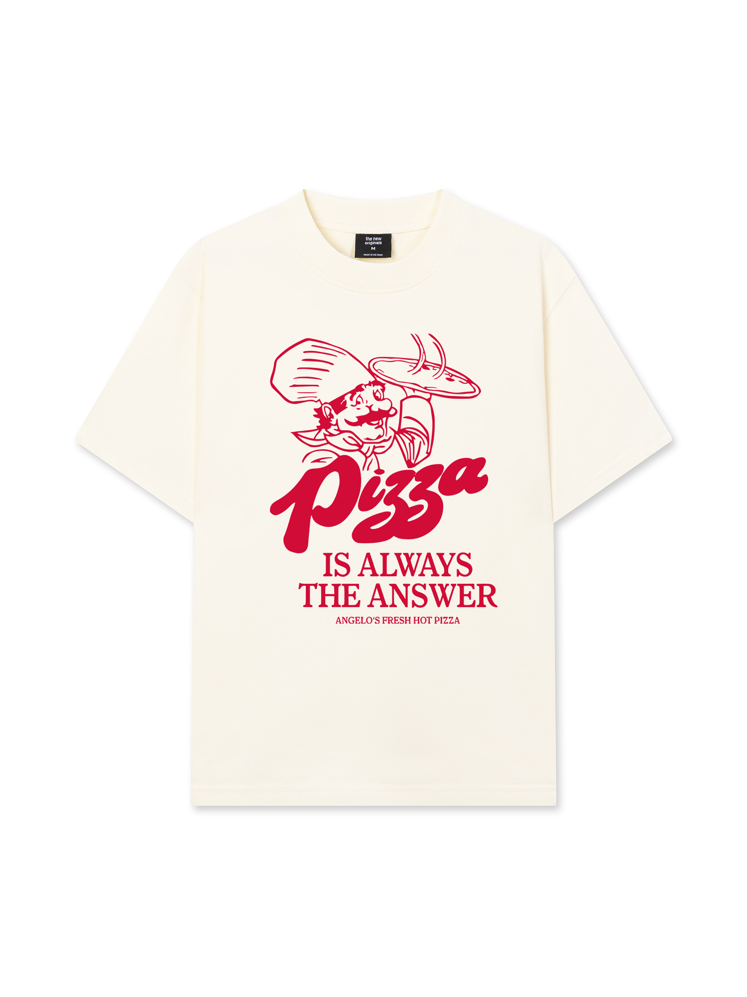 Áo Thun Relaxed Fit Pizza Is Always The Answer