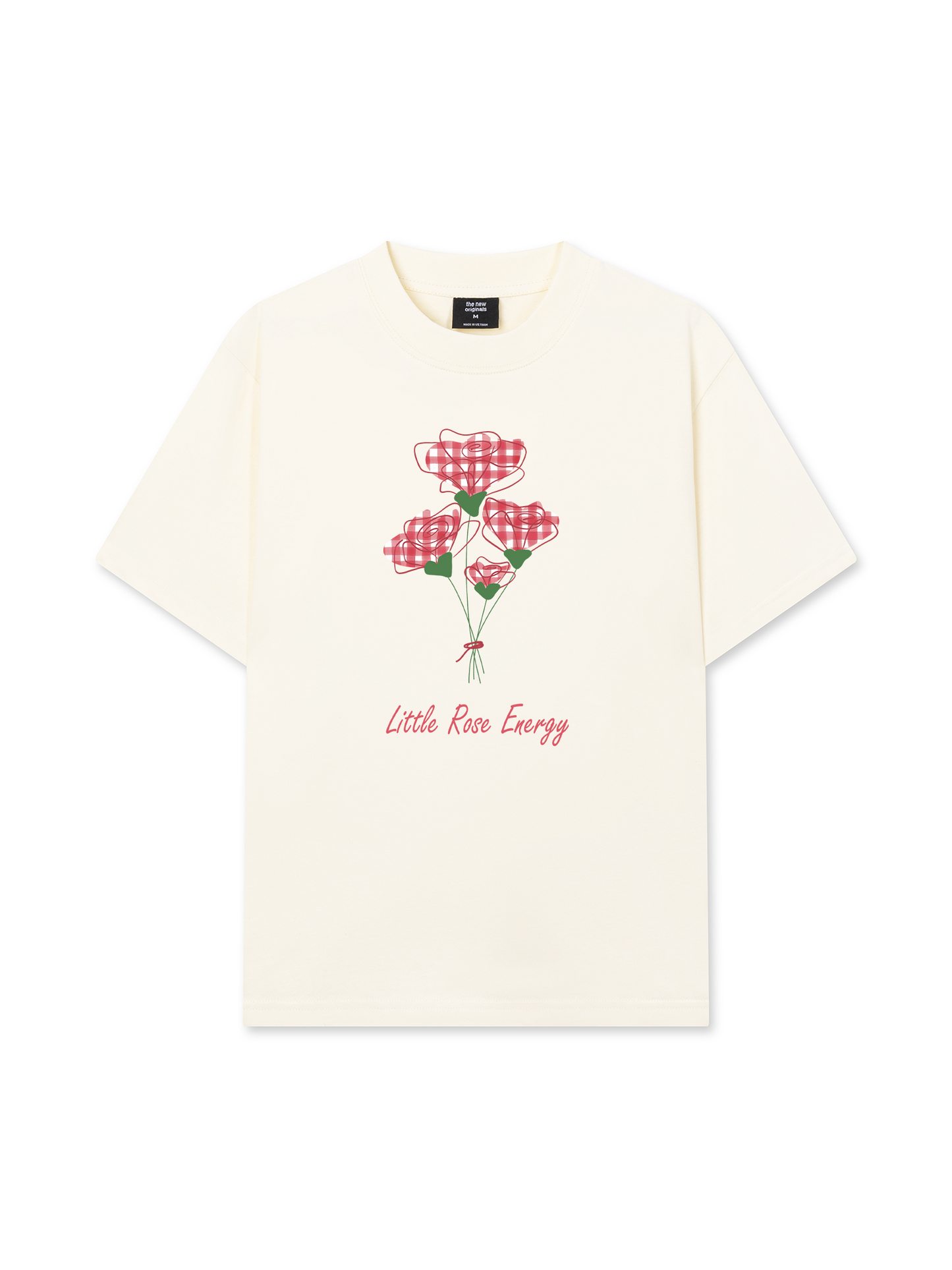 Áo Thun Relaxed Fit Daily Cuties Little Rose Energy